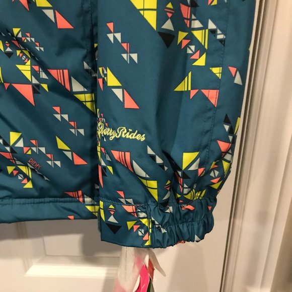 Betty Rides Women's Ava Parka Sport Mosaic Print Snowboard Jacket Size Medium - Picture 4 of 8